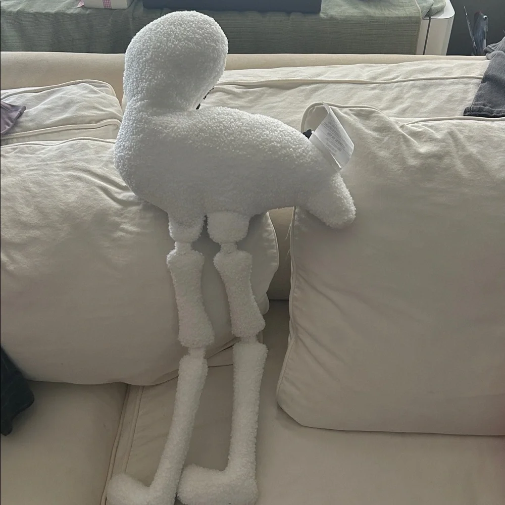 ASHLAND 15x31 SKELETON FLAMINGO PILLOW NWT